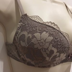 NWT Intimissimi Natural Push-up Lace Bra Size 34 B